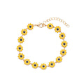 Flower Yellow Bracelet