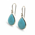 Turquoise Silver Earrings