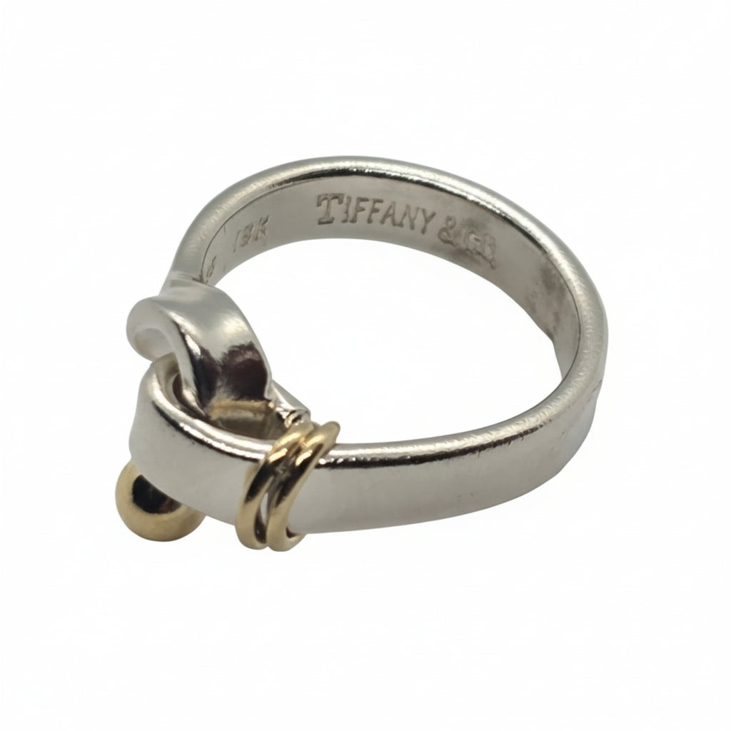 TIFFANY Silver and Gold Ring
