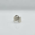 Geometric Silver Ring