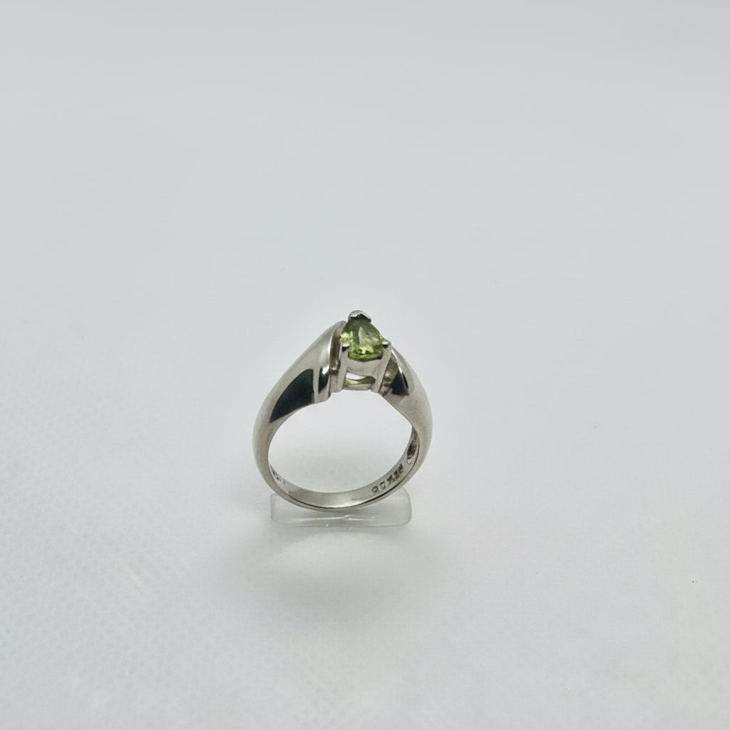 Peridot Silver Ring