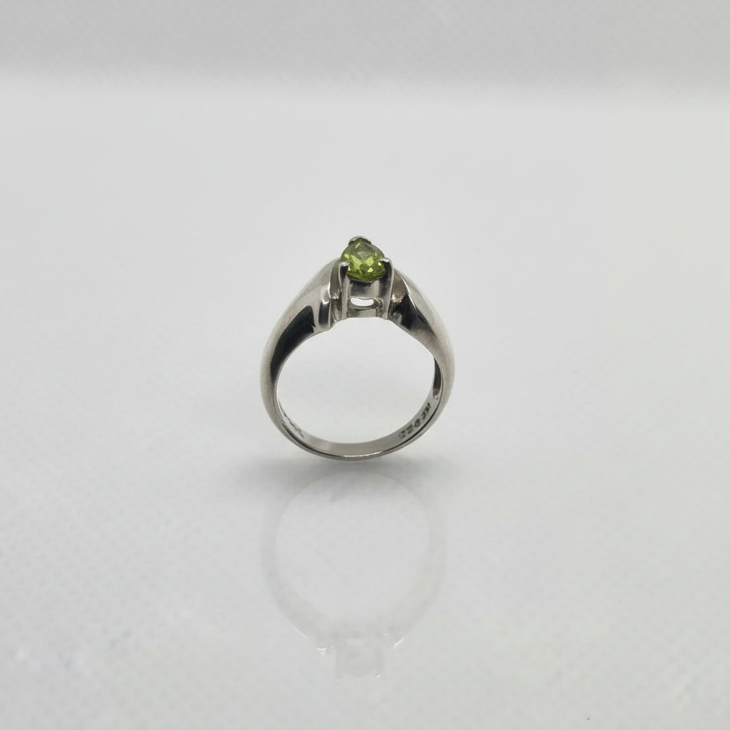 Peridot Silver Ring