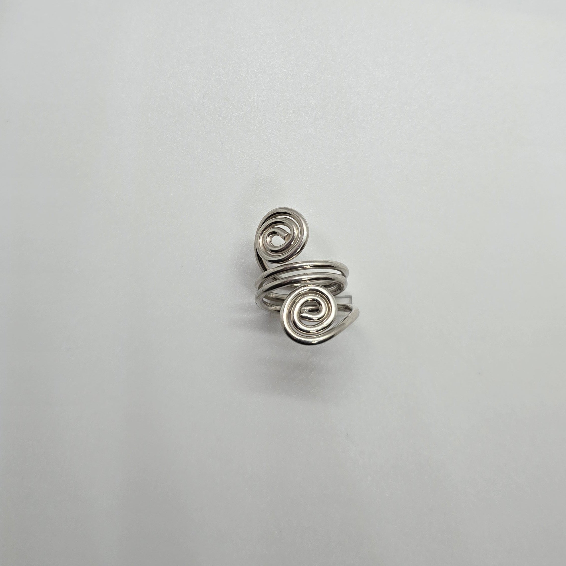 Spiral Silver Ring
