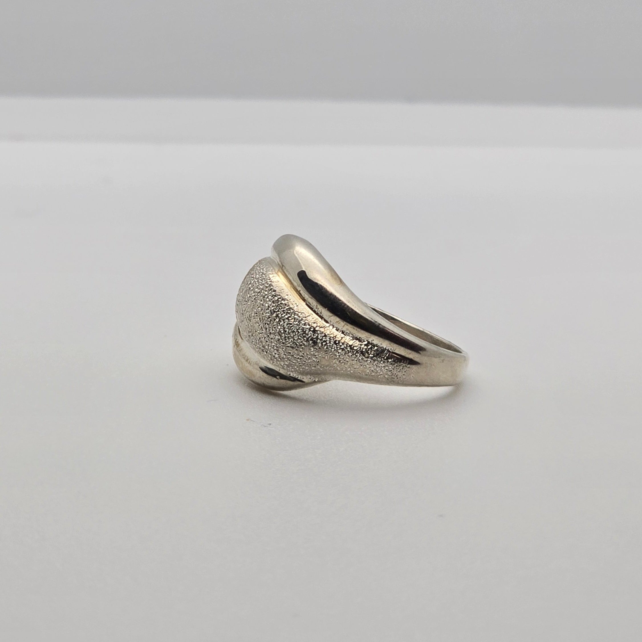 SanMarc Diamond Cut Silver Ring