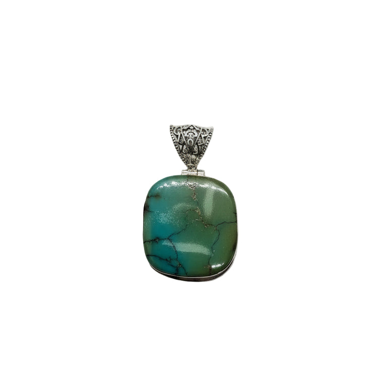 Turquoise Silver Pendant