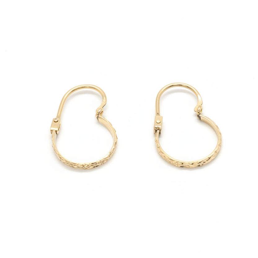 Hoops Yellow Gold Earrings
