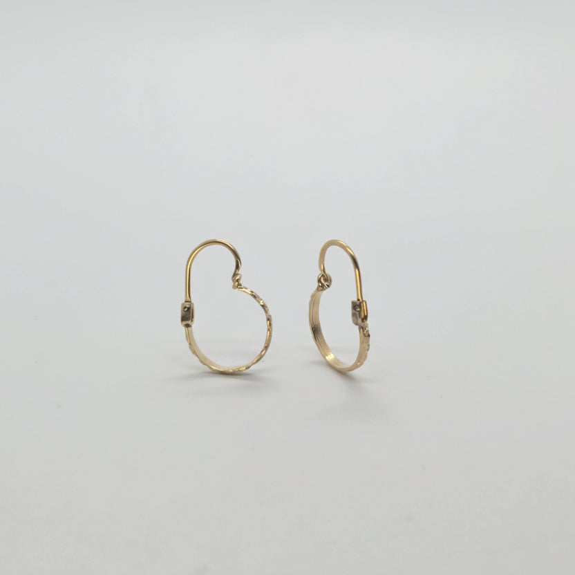 Hoops Yellow Gold Earrings