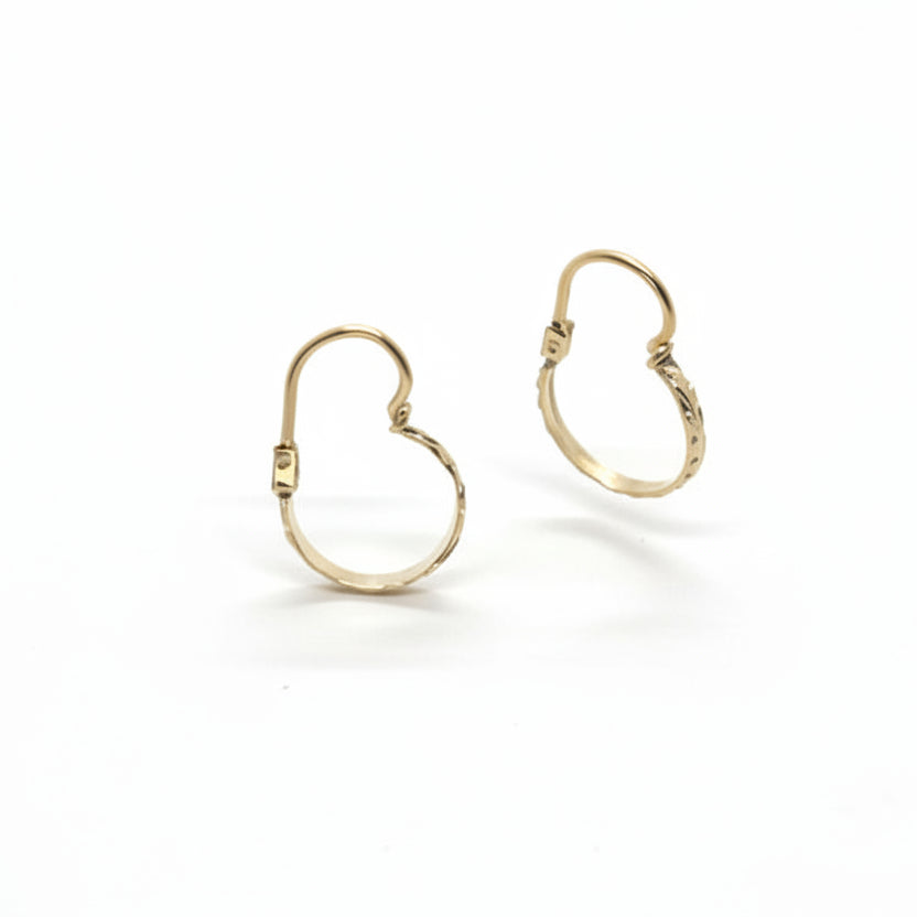 Hoops Yellow Gold Earrings