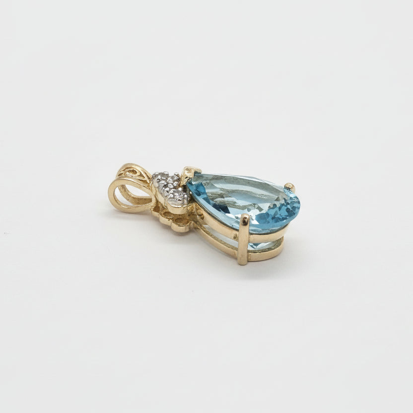 Blue Stone Royal Silver Pendant