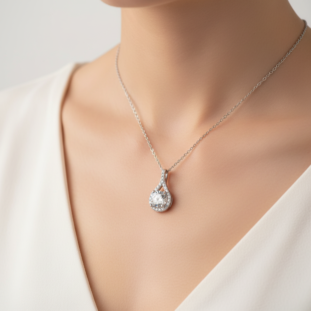 Infina Sparkling Pendant Necklace