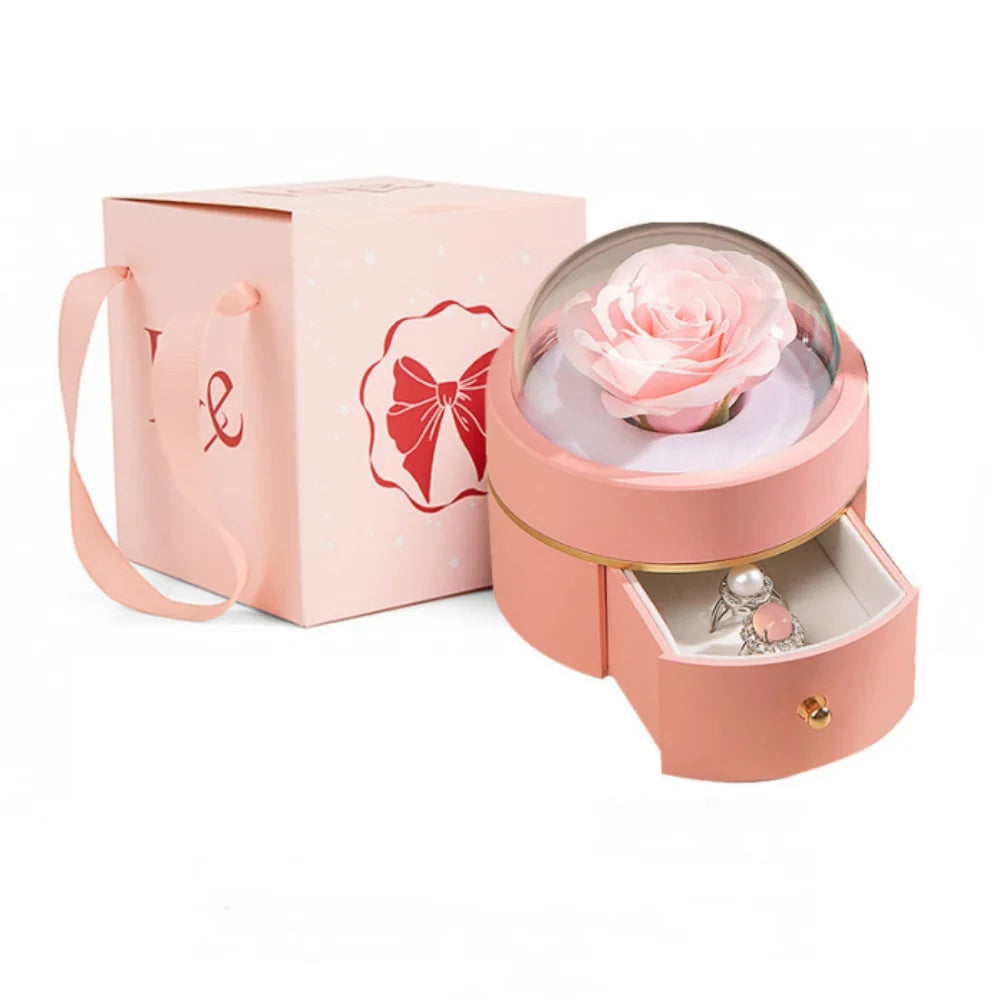 Rose Jewelry Gift Box
