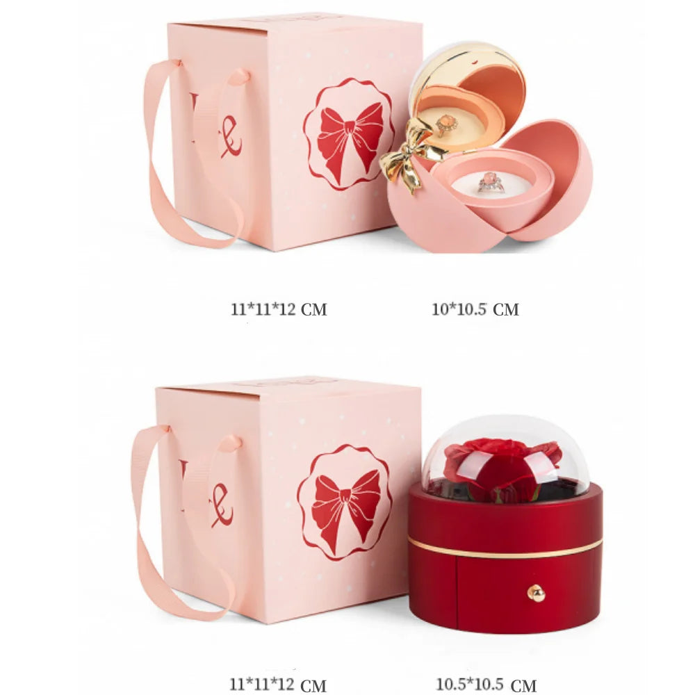 Rose Jewelry Gift Box