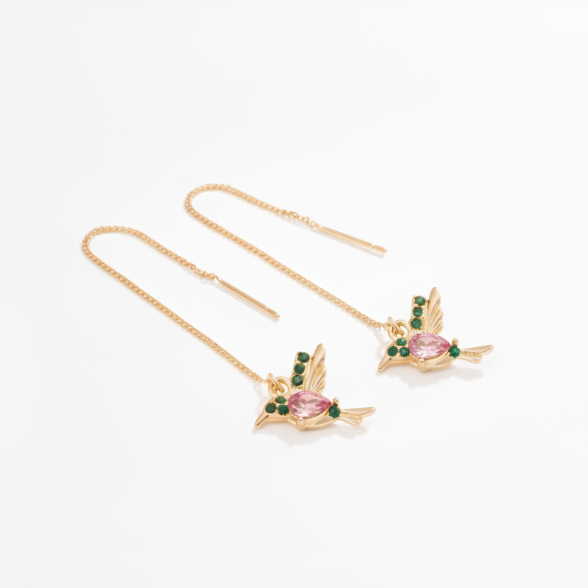 Humming Bird Fashion Earrings